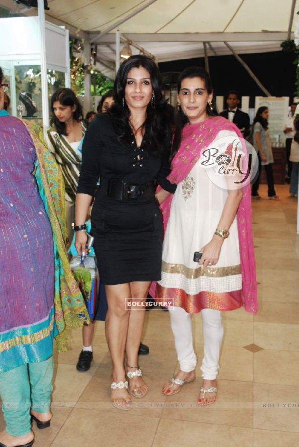 Raveena Tandon at Araish exhibition