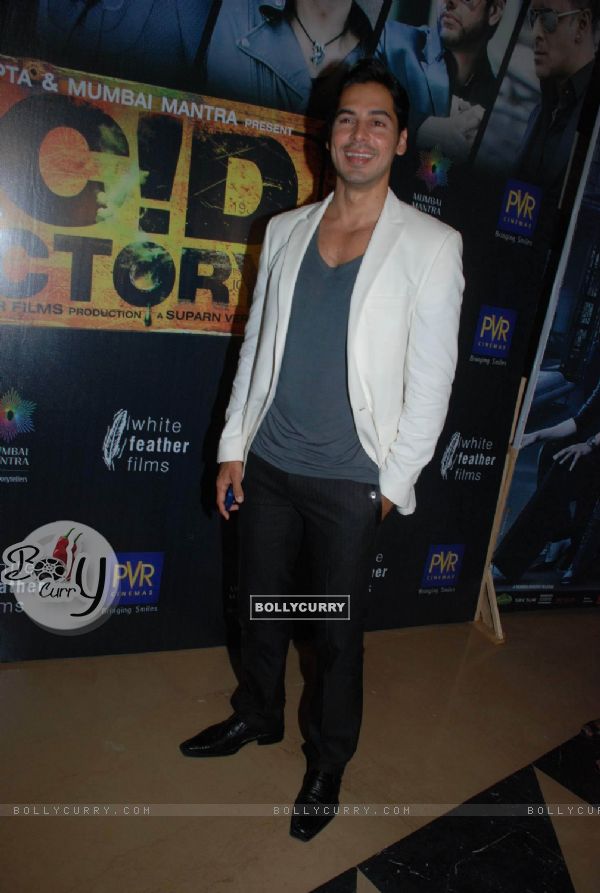 Dino Morea at the premiere of "Acid Factory Film" at PVR