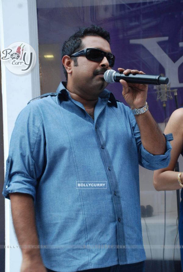 Popular singer-music composer Shankar Mahadevan at a promotional event for web portal Yahoo in Mumbai Thursday