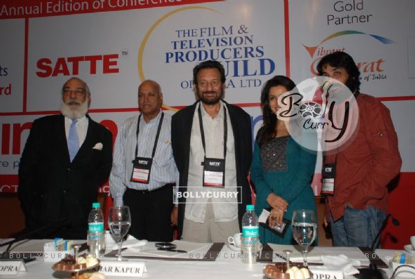 Tisca Chopra at Cinema scapes conference at Leela, Andheri, Mumbai on Wednesday