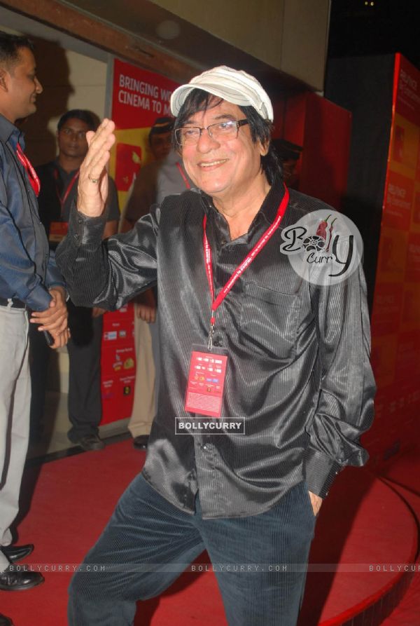Jagdeep at Mumbai Academy of Moving Image (MAMI) Opneing Night at Fun Cinema, Andheri
