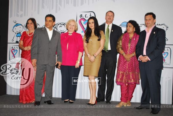 Bollywood actress Preity Zinta at Human Trafficking NGO Event at Taj land''s End in Mumbai