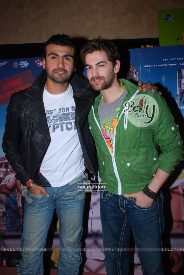 Bollywood actor Neil Nitin Mukesh at the special screening of his new film "Jail"