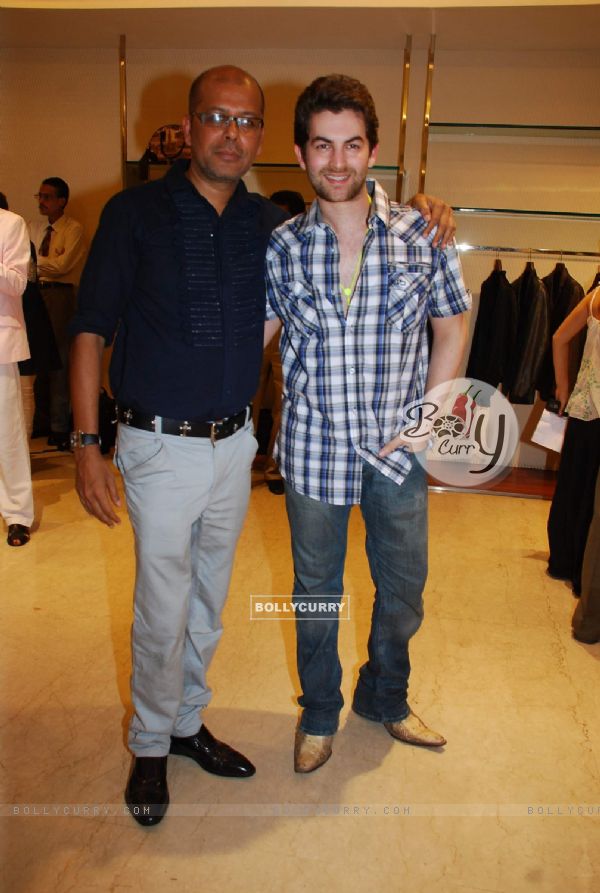 Neil Nitin Mukesh at Narendra Kumar Ahmed''s Men''s Collection launch, AZA