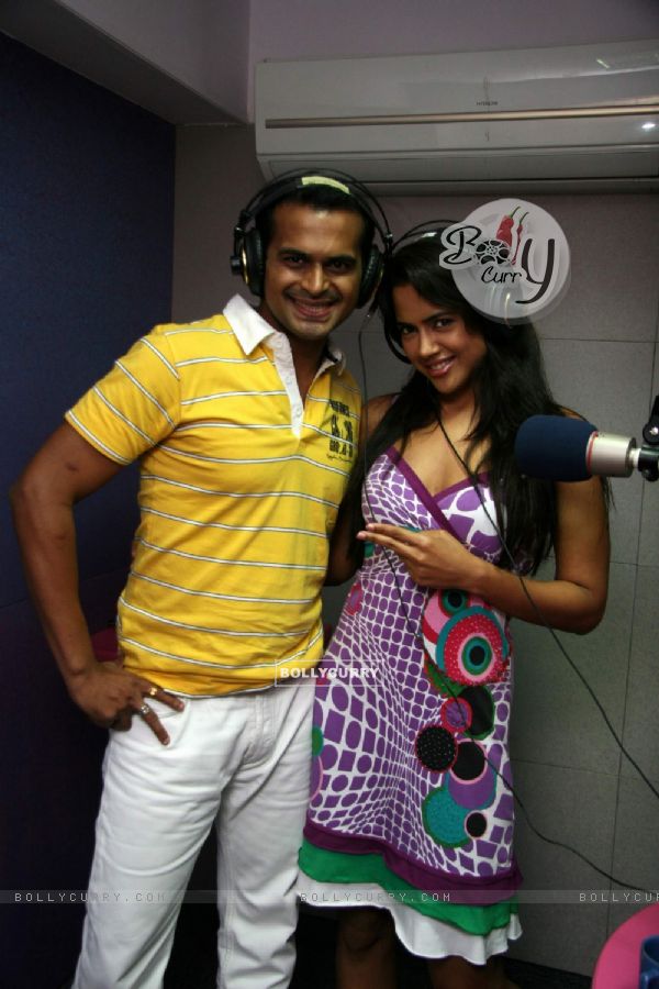 Bollywood Actress Sameera Reddy at Meow 1048 FM