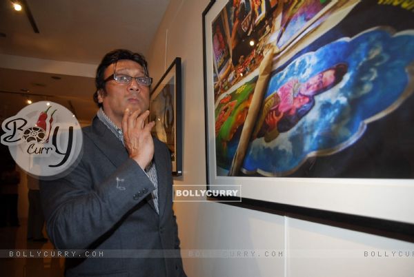 Jackie Shroff Launches Pratim Banerjee''s Art Exhibition at Art N Soul