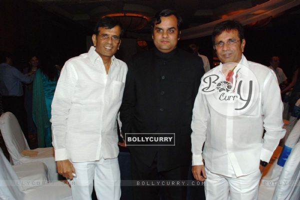 Filmmakers Abbas Mastan with Aniruddh Dhoot at the bash of Videocon''s Aniruddh Dhoot