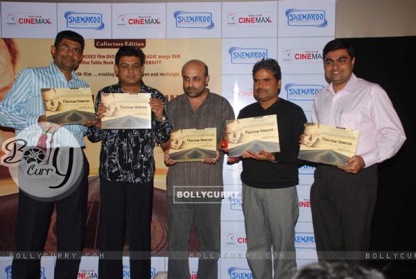 Vishal Bharadwaj and Amit Kumar at the DVD Launch on the Life of Panchamda - "Pancham Unmixed" at Cinemax