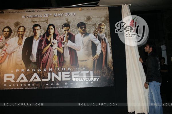 Ajay Devgan at a press meet of film "Rajneeti" in Mumbai (82408)