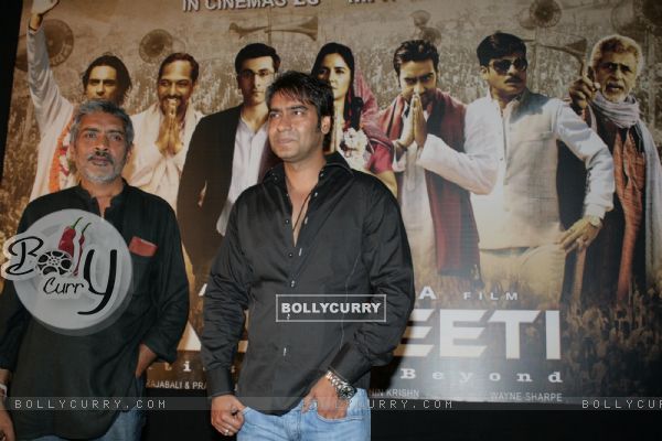 Ajay Devgan at a press meet of film "Rajneeti" in Mumbai (82410)