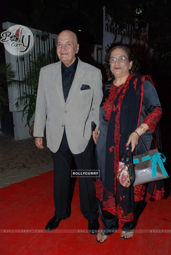 Prem Chopra at Isha Koppikar''s wedding reception