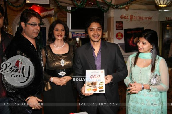 Bollywood actor Shreyas Talpade launches "The Goa Portuguesa Cook Book" at Mahim