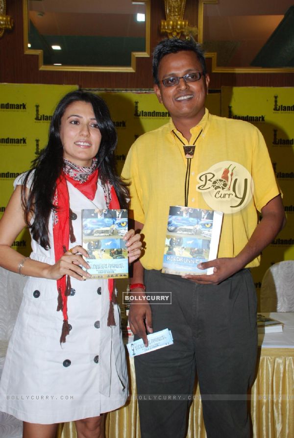 Mini Mathur at "Road Runner" book launch at Andheri