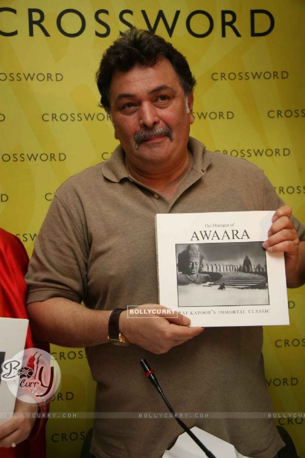 Rishi Kapoor at the Awara book launch at Crossword