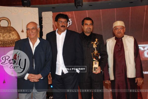 Yash Raj at V Shantaram Awards at Novotel