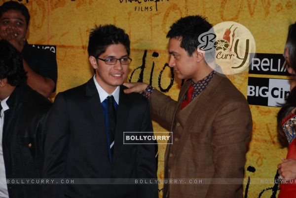 Aamir Khan at 3 Idiots Press Meet at IMAX Wadala (83346)