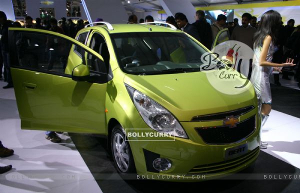 New Delhi,05 Jan 2010- The launch of ''''BEAT'''' at the ''''10 th Auto Expo 2010'''', in New Delhi on Teusday