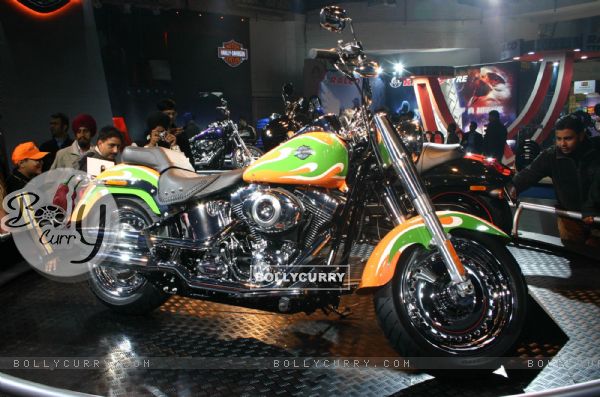 New Delhi,06 Jan 2010- Harley-Davidson at the ''''10 th Auto Expo 2010''''
