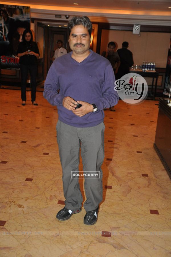 Filmmaker and music composer Vishal Bhardwaj at the music launch of "Striker" in Mumbai (83925)