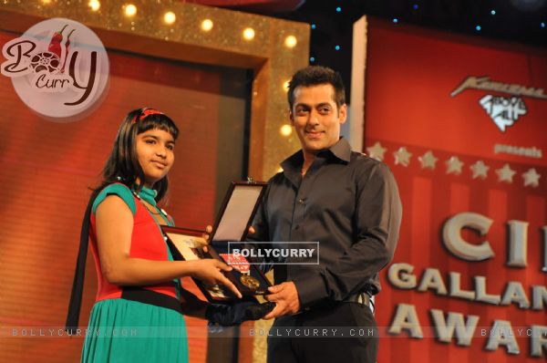 Salman Khan at CID Galantry Awards at Taj Land''s End