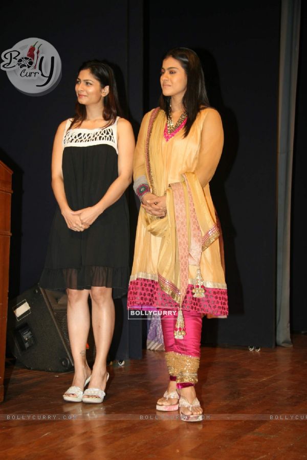 Tanisha Mukherjee and Kajol come together for