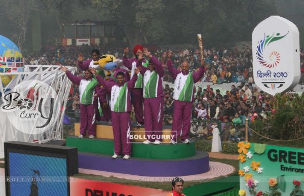 The Republic Day Parade at Rajpath on Teusday at New Delhi