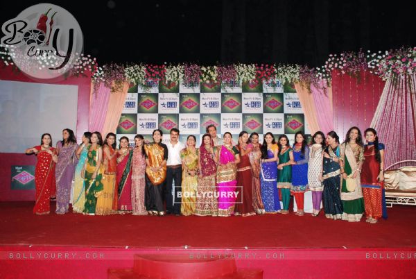 Serial "Behenein" promotional event with sangeet of character Purva at Taj Lands End