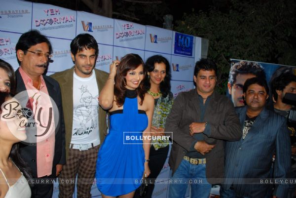 TV actress Deepshikha at the launch of movie "Dooriyan" at H2O in Mumbai (Photo: IANS