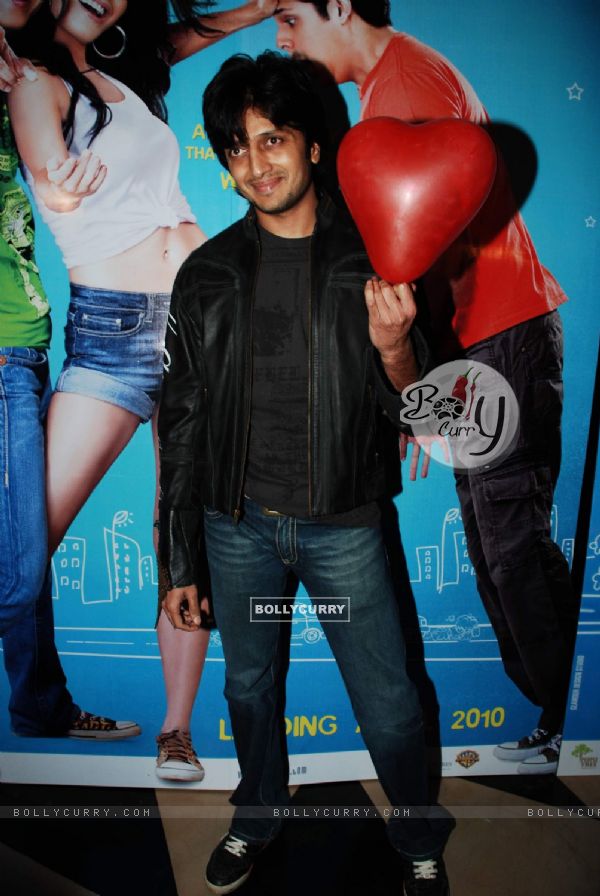 Ritesh at Valentine Day premiere with promotion of film "Jaane Kahan Se Aayi Hai" at PVR, Juhu in Mumbai