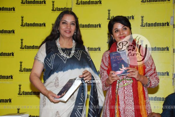 Shabana Azmi at launches Kishwar Desai''s book Witness The Night