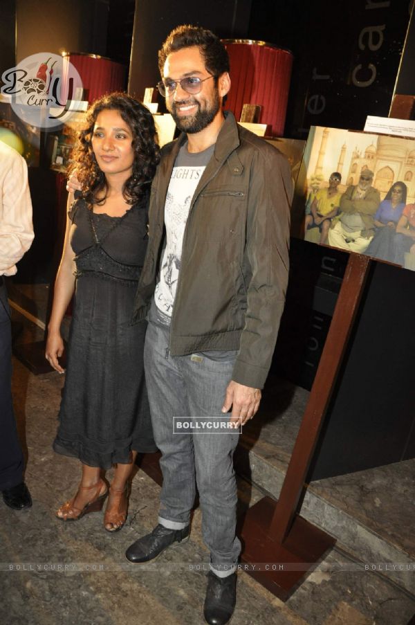 Abhay Deol and Tannishtha Chatterjee at Road Movie Photo Exhibition at Phoenix Mill (85560)