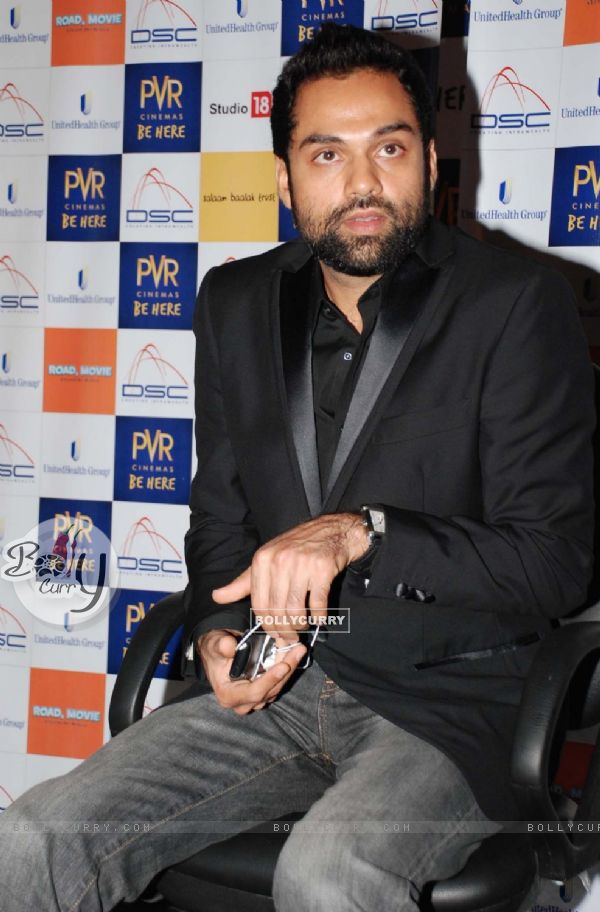 Actor Abhay Deol at a press-meet to promote his film "Road Movie" in New Delhi on Thrusday March 2010