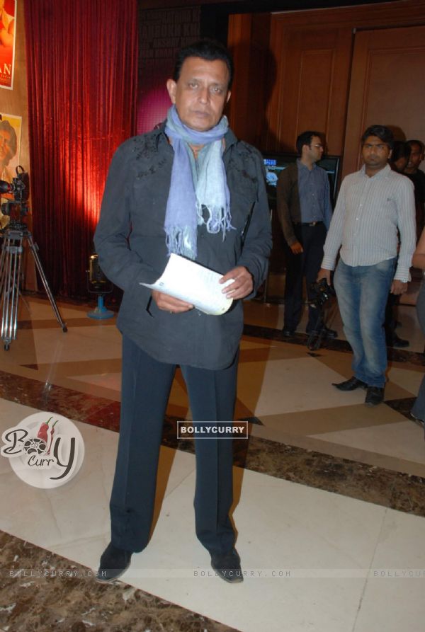 Mithun Chakraborty at Cintaa Superstars Ka Jalwa launch, JW Marriott in Mumbai on Monday afternoon