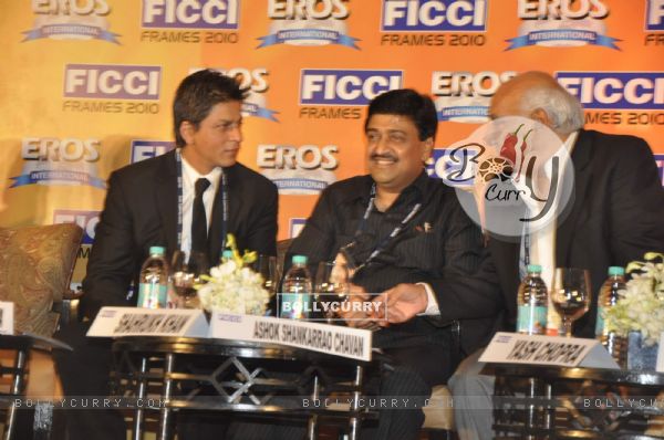 Shah Rukh Khan, Yash Chopra and others were present at the inaugural session of FICCI Frames 2010