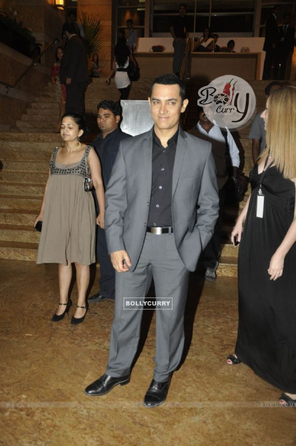 Aamir Khan at grace Haiti Earthquake Fundraiser Auction, Grand Hyatt Mumbai