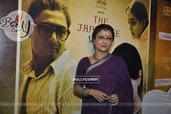 Aparna Sen at The Japanese Wife Media meet, Cinemax in Mumbai, on Tuesday afternoon (86353)