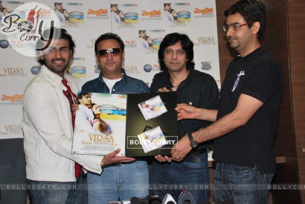 Bollywood actor Gulshan Grover at the music launch of movie "Virsa" at Times Music office (86856)