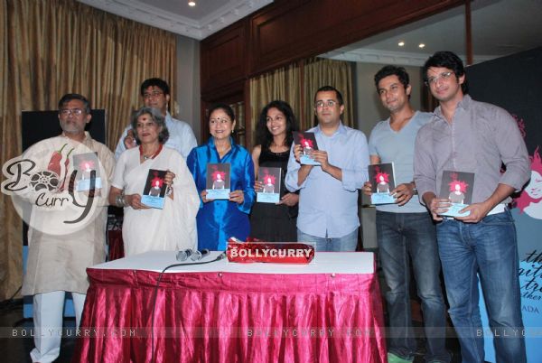 Ranbir Hooda and Sharman Joshi at the launch of Sharda Sunder''s book at Nehru
