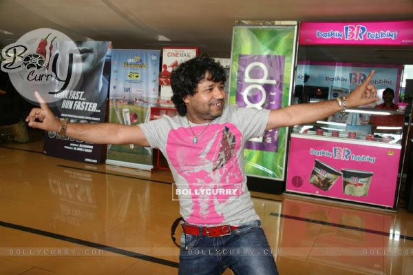 Kailash Kher at music launch of 3-d animation film Bird Idol at Cinemax