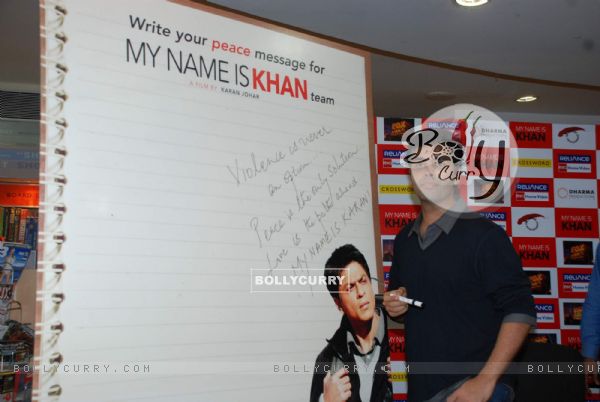 Karan Johar launches "My Name is Khan DVD" at Crossword, Juhu (87171)