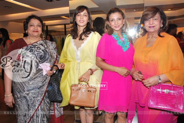 Bollywood actress Isha Koppikar at unveiling of new collections from I Bella, Malaga And Vivre at Aza store