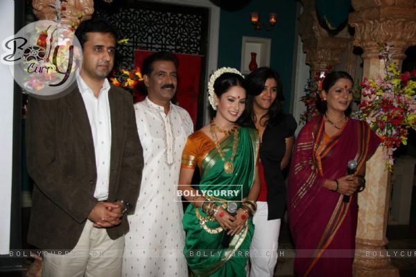 Ekta Kapoor launches serial Sarvgunn Sampana at Goregaon