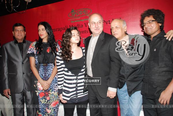 Anupam Kher, Mahesh Bhatt and Neha Dhupia at Dear Friend Hitler Film Launch at Novotel