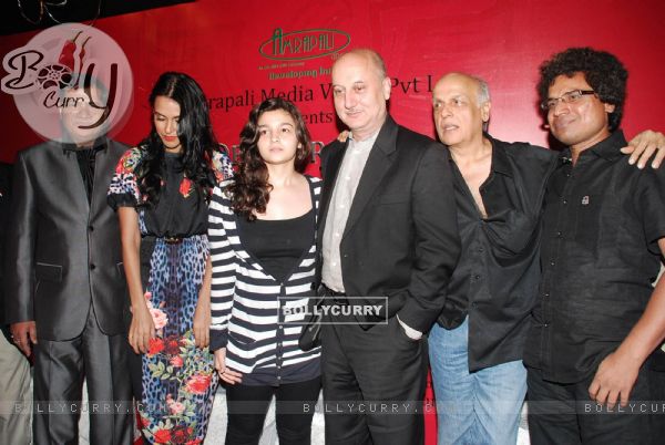 Anupam Kher, Mahesh Bhatt and Neha Dhupia at Dear Friend Hitler Film Launch at Novotel