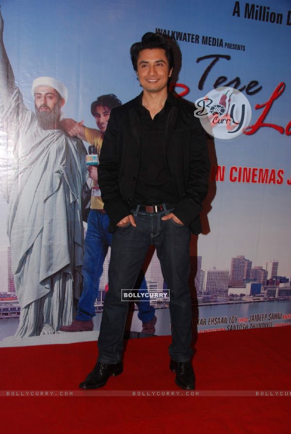 Ali Zafar to promote film Tere Bin Laden at Sun N Sand (88422)