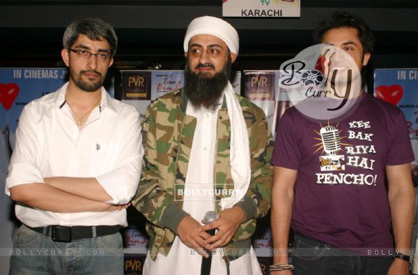 Press-meet to promote film ''Tere Bin Laden'', in New Delhi