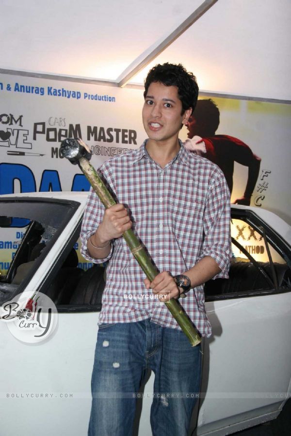 Udaan cast breaks a car to promote movie at Pheonix on Mumbai