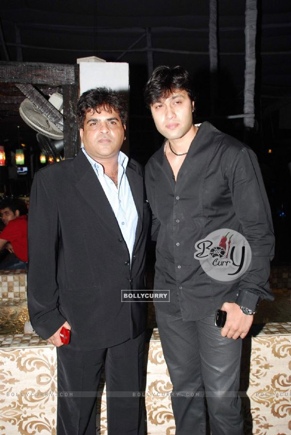 Guest at "Be Careful" movie completion bash at Sheesha Sky Lounge