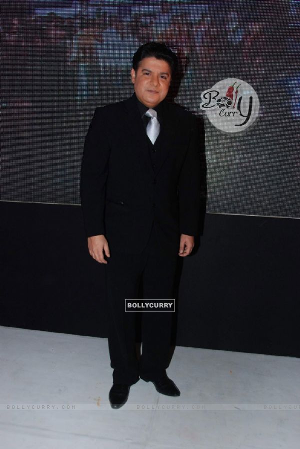 Sajid Khan during the press meet for the TV show