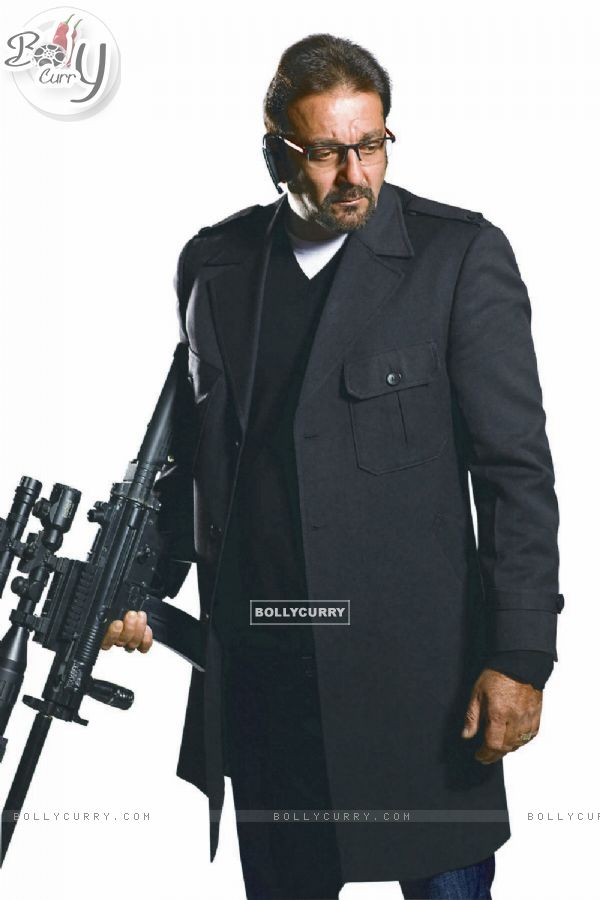 Sanjay Dutt in the movie Knockout
